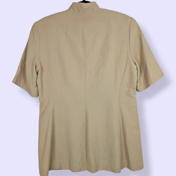 🍁V. Teenflo Short Sleeve Blazer - Picture 5 of 9